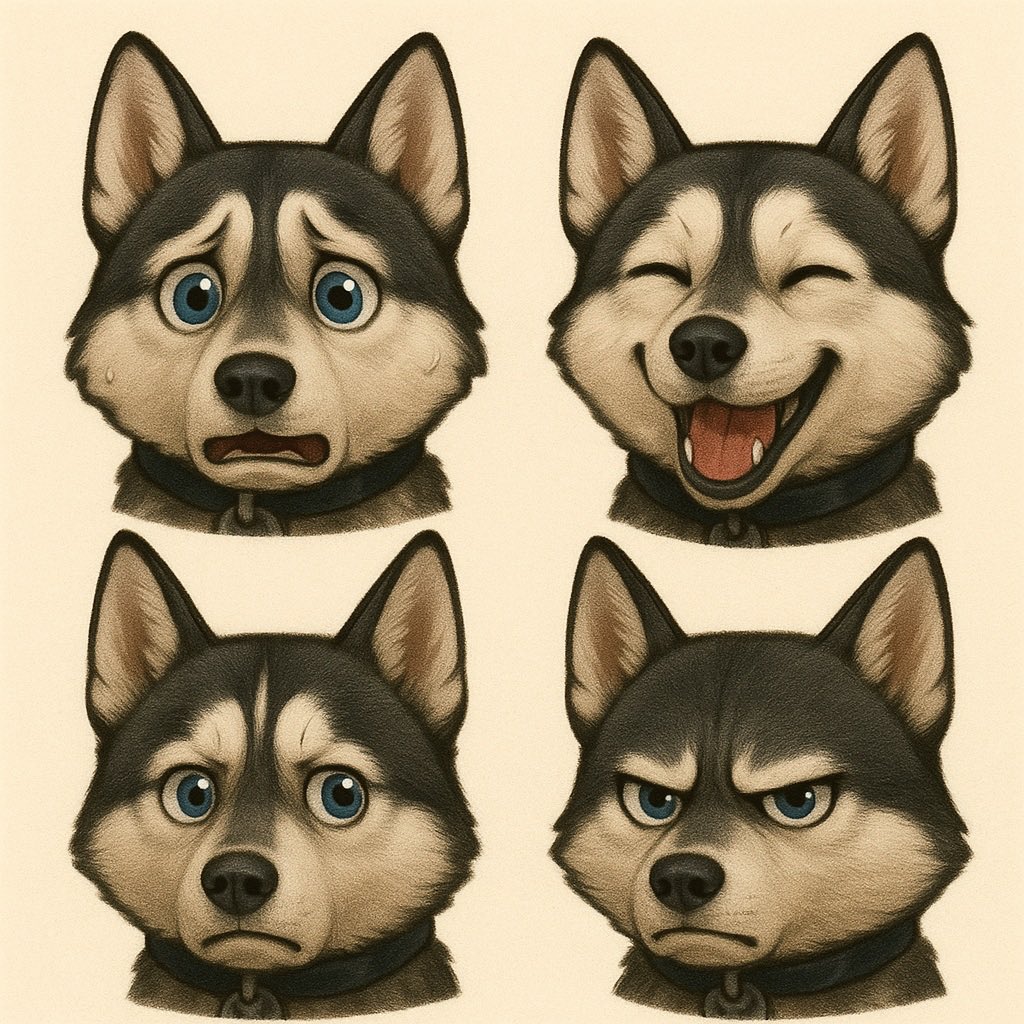 stacia_artist's tweet image. Emotes are designed for my  dearest friend @MidnightAvenge7.We work together on every project.

Feel free to check his streaming as well and drop your follow.He’s so amazing and kind!
twitch.tv/midnight_avenge

#Livestream #TwitchDE #emotes #twitch #twitchaffiliate #twitchstreamer