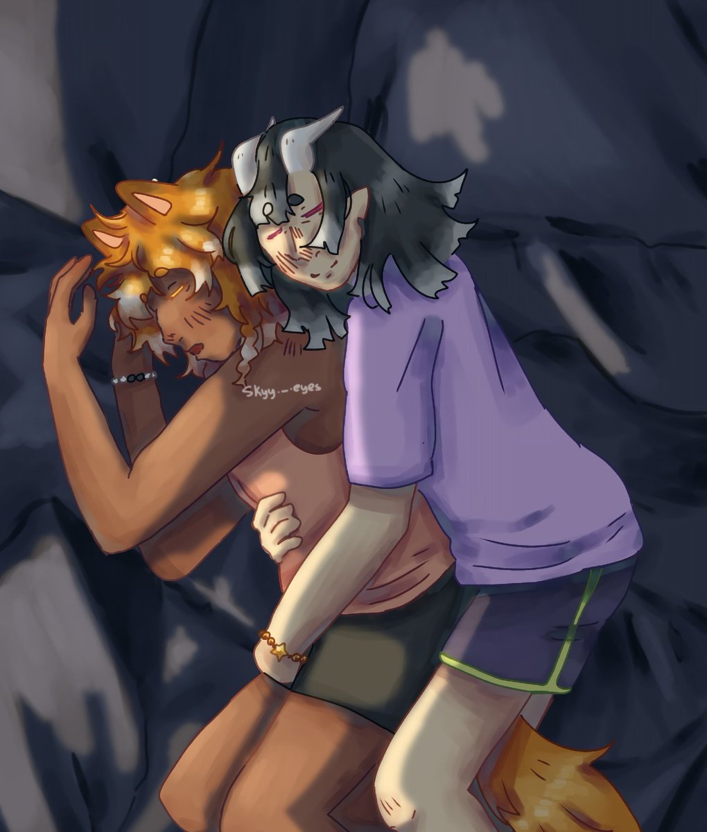 Skyy_Eyess's tweet image. Heloíse e Lívia❤️
#desenhodigital #drawing #artist #arte #desenho #Oc
