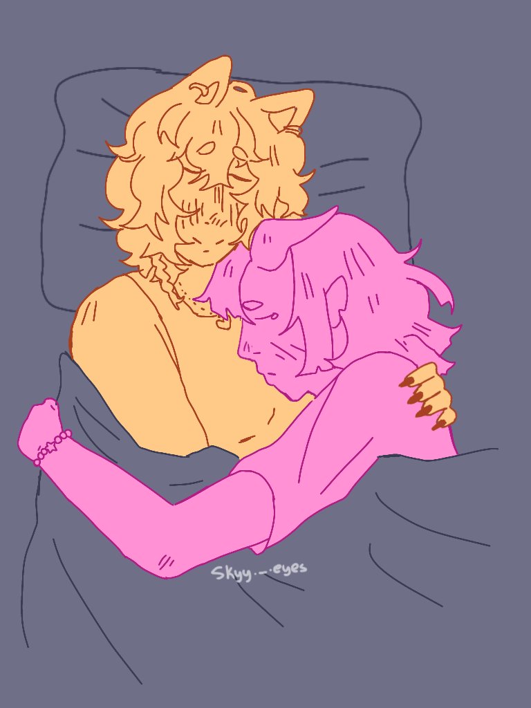 Skyy_Eyess's tweet image. Heloíse e Lívia❤️
#desenhodigital #drawing #artist #arte #desenho #Oc