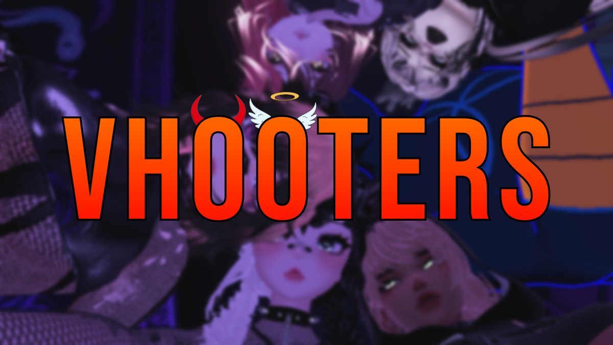 VHooters is gonna be Open this Saturday at 10PM EST😌
Request Invite &lt;3 
vrc.group/VHOOT.9645