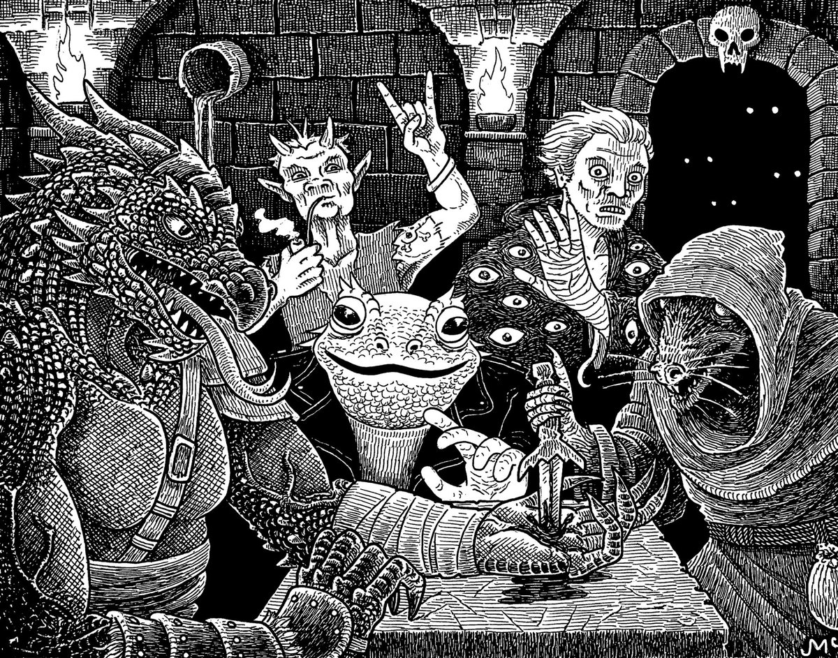 Have some end of the month expenses and need an oil change for my vehicle.
Looking for commission work or freelance work. Specialize in horror/fantasy and drawing rpg characters and parties.
Email or dm me.