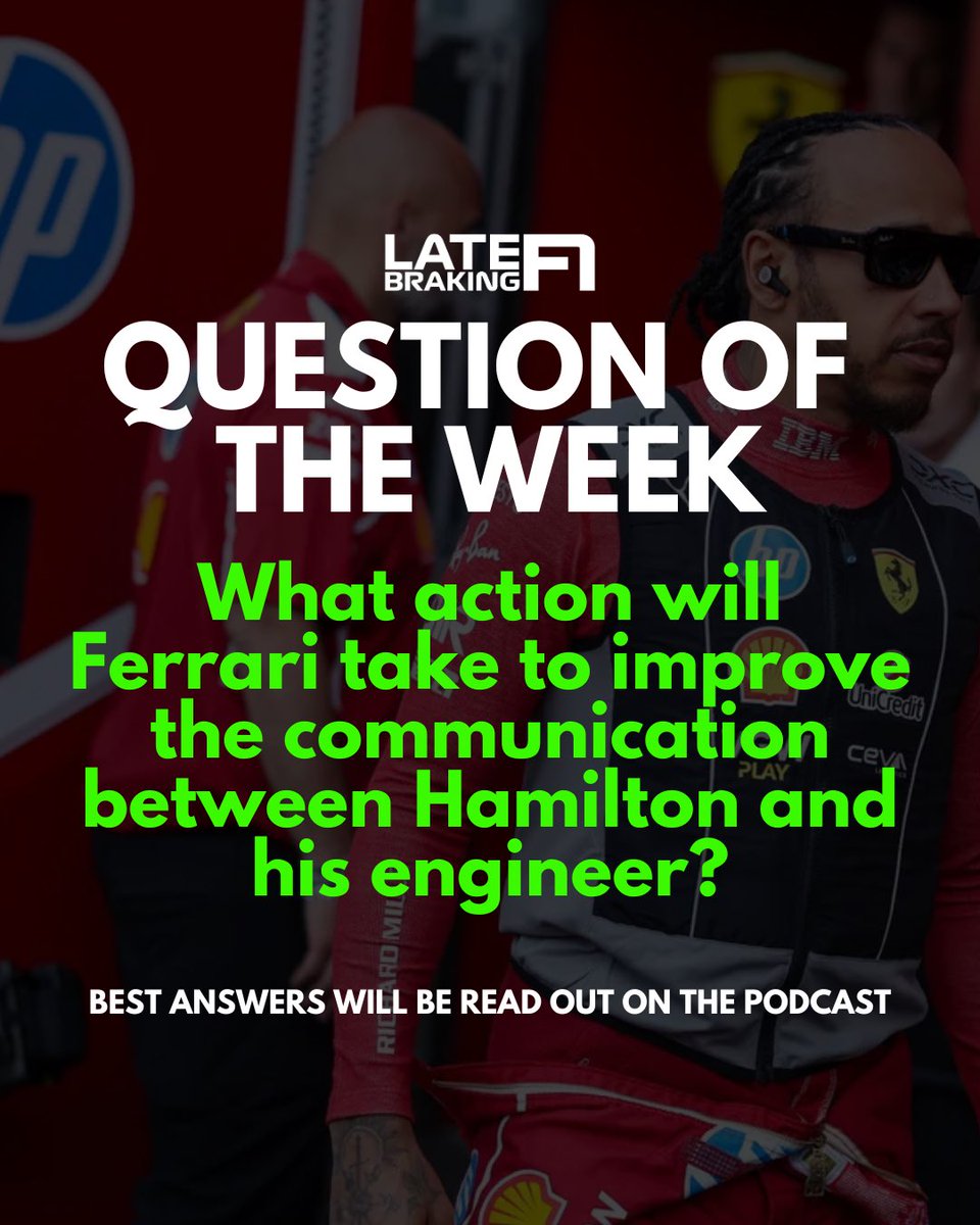 LATE BRAKING F1 PODCAST tweet media