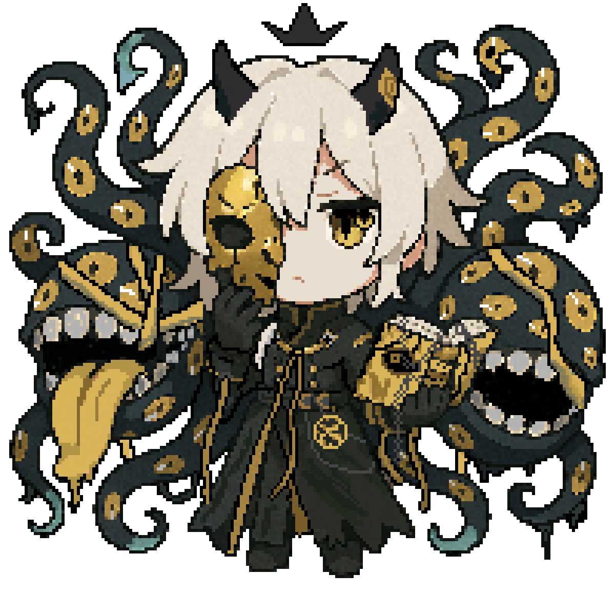 Vexion_Syndhir's tweet photo. @Merpperoni  I made you a sprite of your 2.0 model. Luv your face! #MerpSketch https://t.co/YyPQCV3tmI