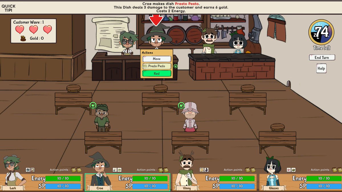 Looking for Game Dev Mutuals!👨‍💻🧑‍💻👩‍💻
Introduce you and your project!

Hello! I'm Bee / BusyBeeSarms ! She/Her 🇵🇭
I've been working on my own video game called Bardic: Quest for Love! It's a cozy Dating Sim / Tavern Sim set in a medieval fantasy port city!

Let's make new friends!