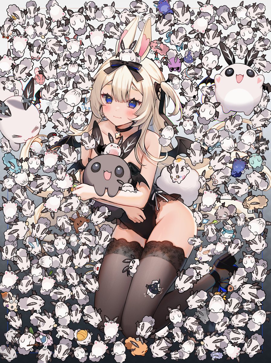 200 (+1) bunnerd art AAAAAAAAAH!! I will have it as a freebie at Dokomi!! :3c