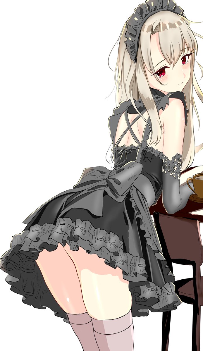 SabreFeelings's tweet image. Illiya maid :3
#Fate
