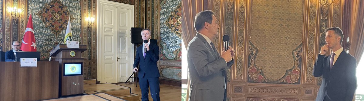 Laurian Dragos (@lauriandragos) on Twitter photo Impressive venue, great lectures, and excellent discussions at our first Istanbul-Cambridge urology symposium #ISTCAM25.
<a href="/istuniresmi/">İstanbul Üniversitesi</a> <a href="/istanbultipf/">İstanbul Tıp Fakültesi</a> <a href="/CamUrology/">CamUrology</a> <a href="/tzevattefik/">Tzevat TEFIK</a> <a href="/farukozcan1/">Prof.Dr.Faruk Özcan</a> <a href="/AcademicOner/">Oner Sanli Academic</a> <a href="/tayfunoktar/">Tayfun Oktar</a> <a href="/m_irfandonmez/">M.İrfan Dönmez</a> <a href="/Selcuk__Erdem/">Selcuk Erdem</a> <a href="/dremresener/">T. Emre Sener</a> Impressive venue, great lectures, and excellent discussions at our first Istanbul-Cambridge urology symposium #ISTCAM25.
<a href="/istuniresmi/">İstanbul Üniversitesi</a> <a href="/istanbultipf/">İstanbul Tıp Fakültesi</a> <a href="/CamUrology/">CamUrology</a> <a href="/tzevattefik/">Tzevat TEFIK</a> <a href="/farukozcan1/">Prof.Dr.Faruk Özcan</a> <a href="/AcademicOner/">Oner Sanli Academic</a> <a href="/tayfunoktar/">Tayfun Oktar</a> <a href="/m_irfandonmez/">M.İrfan Dönmez</a> <a href="/Selcuk__Erdem/">Selcuk Erdem</a> <a href="/dremresener/">T. Emre Sener</a>