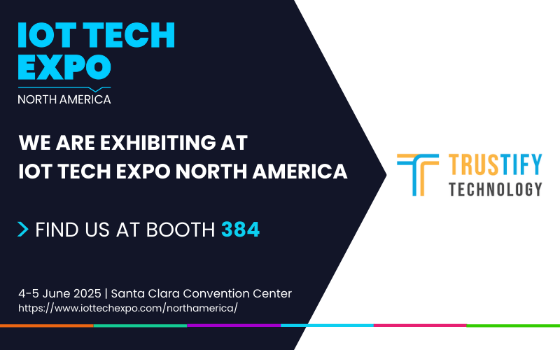 trustifyteam's tweet photo. 🚀 We’re excited to announce that Trustify Technology will be exhibiting at IoT Tech Expo North America 2025!
📍 Find us at Booth #384 on June 4–5 in Santa Clara, CA, alongside 8,000+ attendees, 250+ speakers &amp; 200+ exhibitors. #IoT #AI #SmartTech https://t.co/OEHhrJbDnO