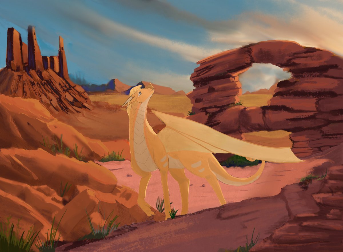 Wip but probably not gonna finish #wof #wingsoffire #sandwingoc