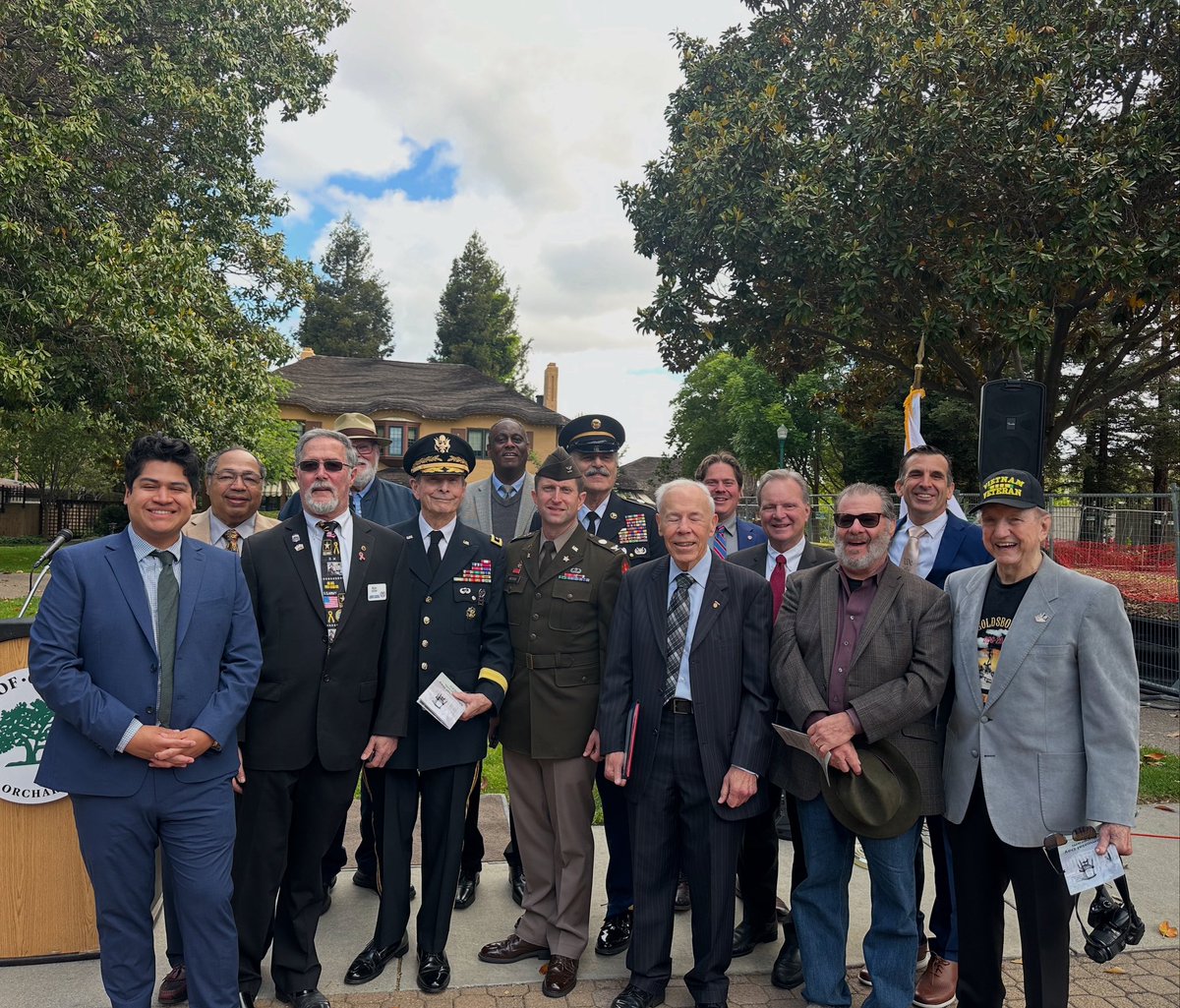 Thank you to the Campbell Veterans Memorial Foundation for today’s ceremony, honoring those who have paid the ultimate sacrifice.