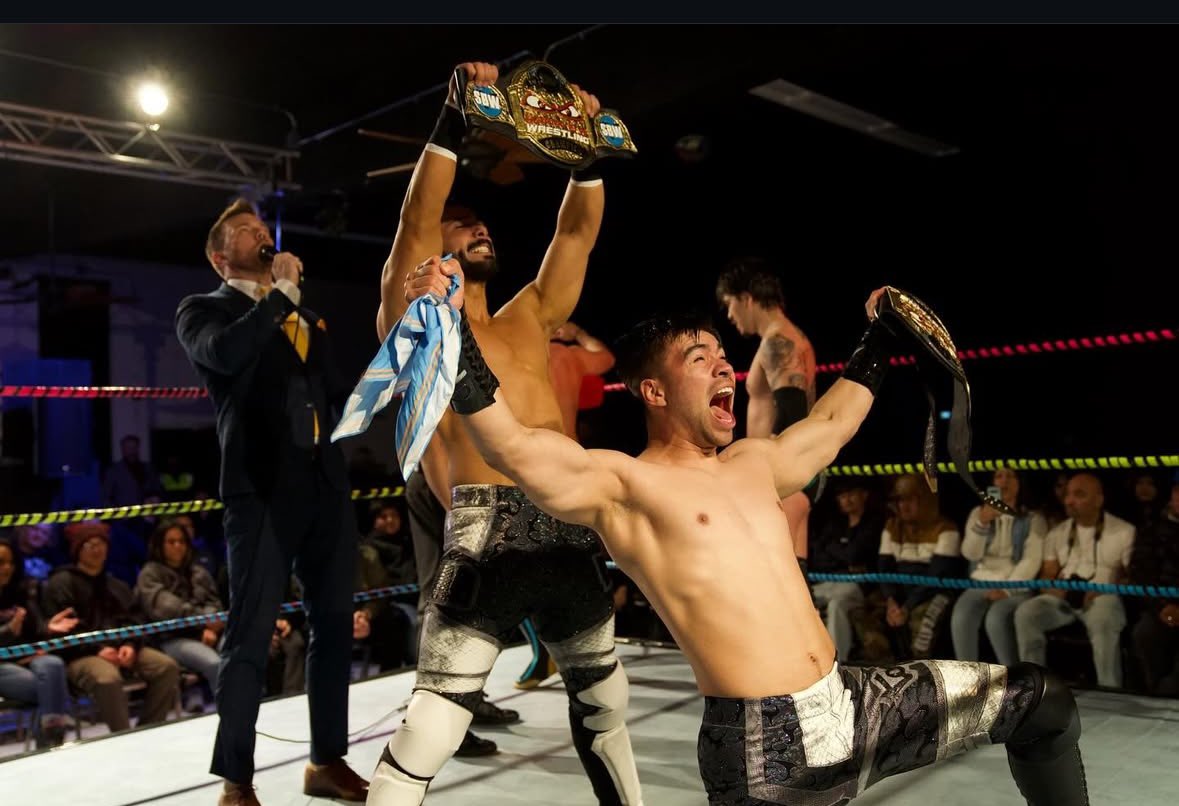 #AllTheseParties (@trev26) on Twitter photo <a href="/SantinoBros/">Santino Bros.</a> Ks🆙 Krusty Krew going retain there tag team titles. <a href="/LucasRiley099/">Lucas Riley</a> & <a href="/DomKubrick/">Dom Kubrick</a> are my favorite tag team. <a href="/SantinoBros/">Santino Bros.</a> Ks🆙 Krusty Krew going retain there tag team titles. <a href="/LucasRiley099/">Lucas Riley</a> & <a href="/DomKubrick/">Dom Kubrick</a> are my favorite tag team.
