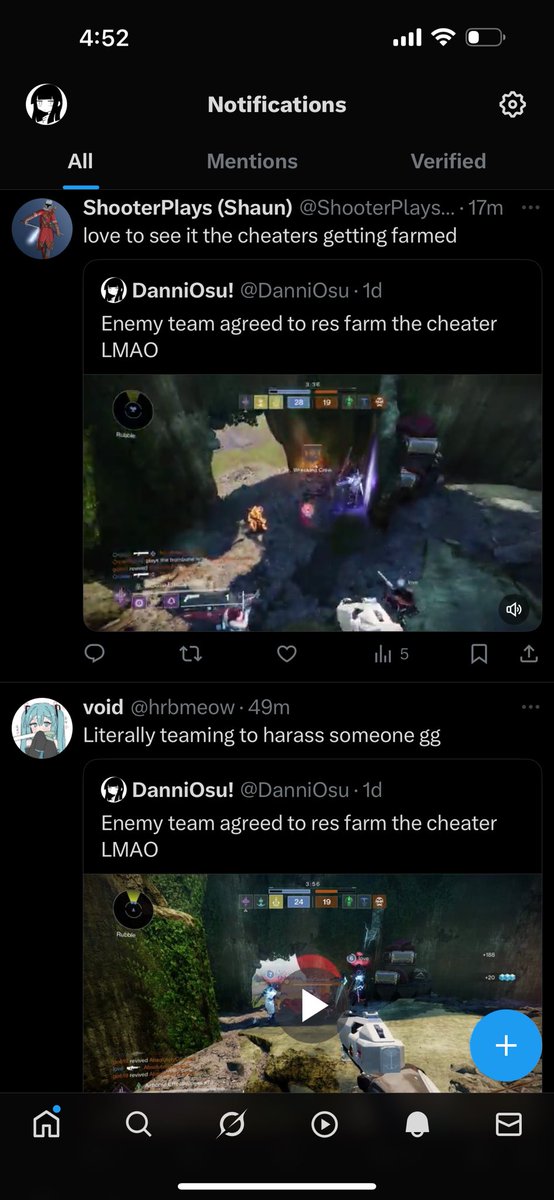 2 sides of the community