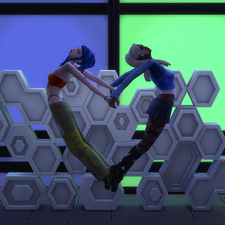 bugsarebetter's tweet image. #styleswap #yuribomb #thesims4