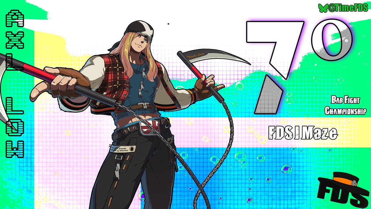 TeamFDS (@timefds) on Twitter photo Nossa atleta <a href="/MazeFGC/">PHT | FDS | Maze</a> conquistou um top 8 na bracket de Guilty Gear -Strive- do Bar Fight com seu Axl Low, parabéns!
Bracket: start.gg/tournament/bar…
#FDS Nossa atleta <a href="/MazeFGC/">PHT | FDS | Maze</a> conquistou um top 8 na bracket de Guilty Gear -Strive- do Bar Fight com seu Axl Low, parabéns!
Bracket: start.gg/tournament/bar…
#FDS