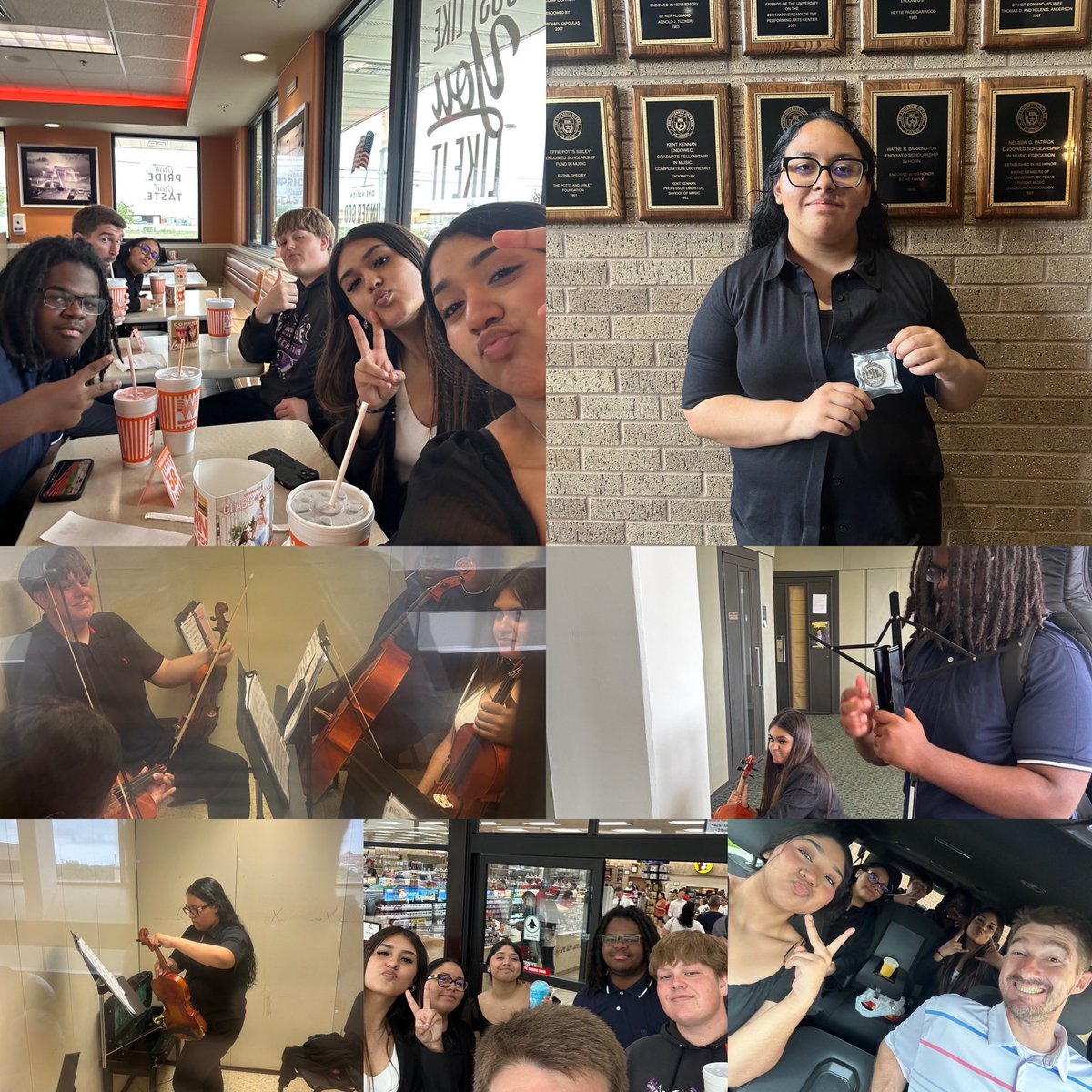GREAT experience ⁦<a href="/uiltexas/">Texas UIL</a>⁩ State Solo and Ensemble today!