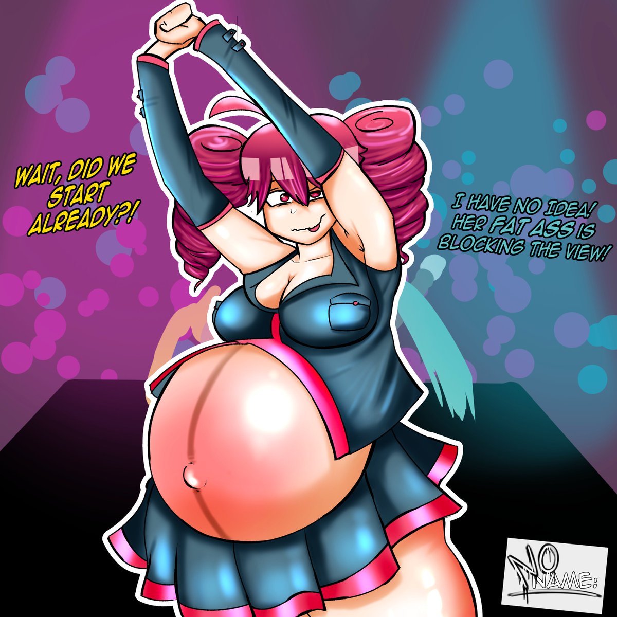 Some Teto preg cause I keep seeing Fatass Teto lol

#KasaneTeto #VOCALOID #pregnancy #pregnant