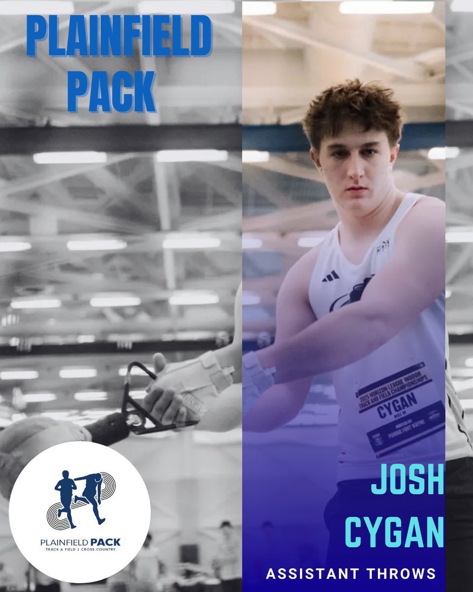 Welcome Joshua Cygan! He is an assistant coach with the club and currently competes for the University of Milwaukee Track and Field Team. Josh was the Horizon League Conference Champion this past year in the Discus and was ranked the 24th best Freshman in the Discus for the USA.