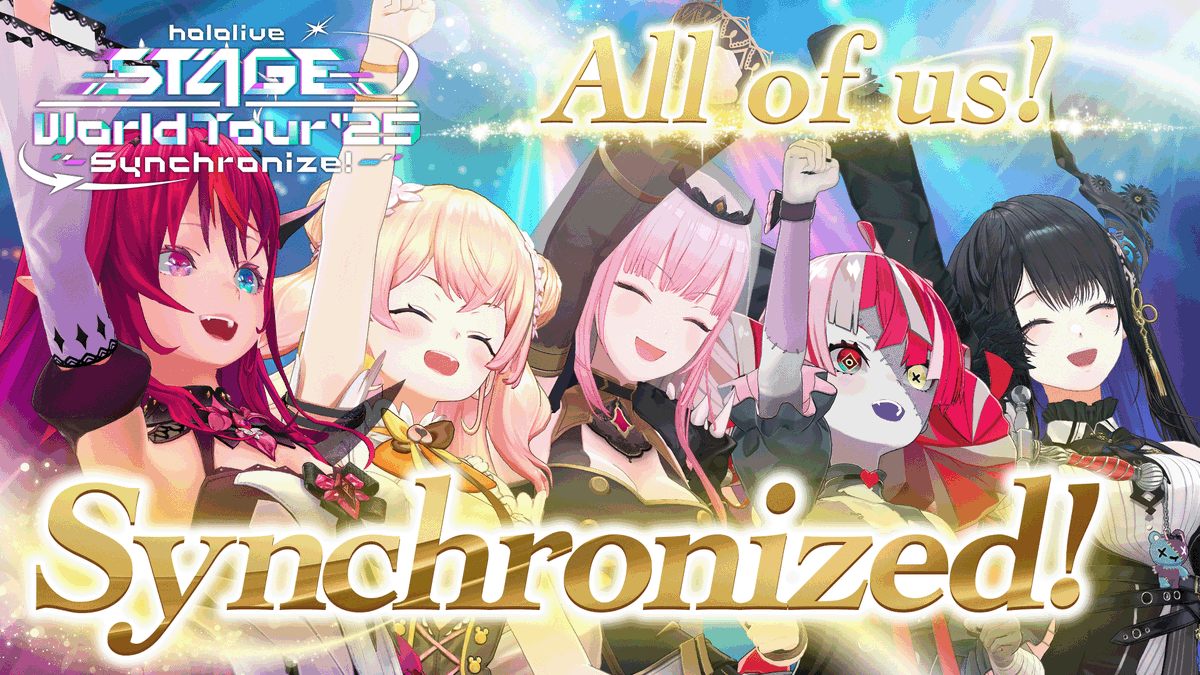 ✈️hololive STAGE World Tour '25 -Synchronize