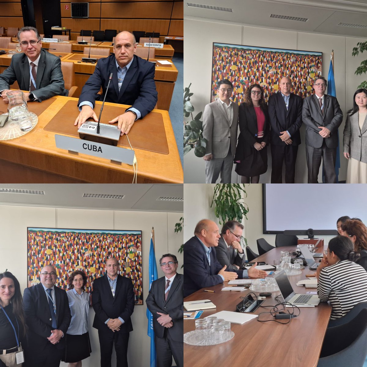 Ministerio de Ciencia, Tecnología y Medio Ambiente (@citmacuba) on Twitter photo Participa VM <a href="/citmacuba/">Ministerio de Ciencia, Tecnología y Medio Ambiente</a> Rudy Montero en Diálogo sobre Desarrollo de la Industria Azul: Contribuciones de <a href="/UNIDO/">UNIDO</a> a la agenda de Economía Azul. Sostiene intercambios con directivos de la Organización de Naciones Unidas para el Desarrollo Industrial Participa VM <a href="/citmacuba/">Ministerio de Ciencia, Tecnología y Medio Ambiente</a> Rudy Montero en Diálogo sobre Desarrollo de la Industria Azul: Contribuciones de <a href="/UNIDO/">UNIDO</a> a la agenda de Economía Azul. Sostiene intercambios con directivos de la Organización de Naciones Unidas para el Desarrollo Industrial