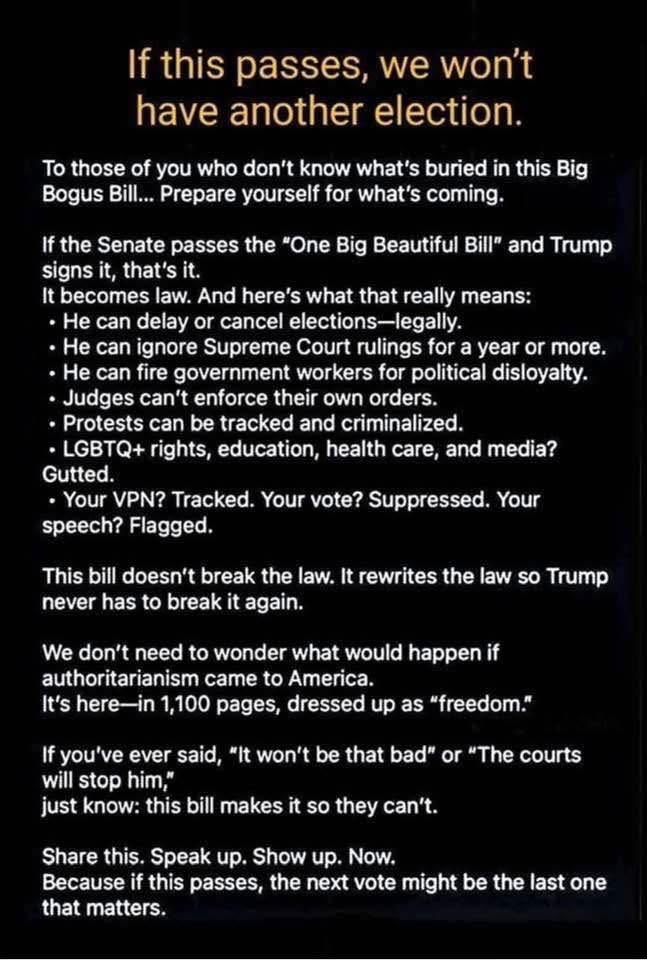 When a bill rewrites the rules to end the game, it’s not democracy—it’s a coup in legalese.