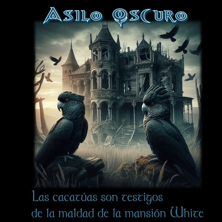 Existe mucha maldad y cosas extrañas en el #AsiloOscuro cuando viene #PatrickWhite 
1. Escribe un #poema o #microcuento usando la frase de la imagen sin modificarla.
2. Narra o cuenta una historia dentro de la mansión.
3. Responde, RT o usa #AsiloOscuro para compartir.