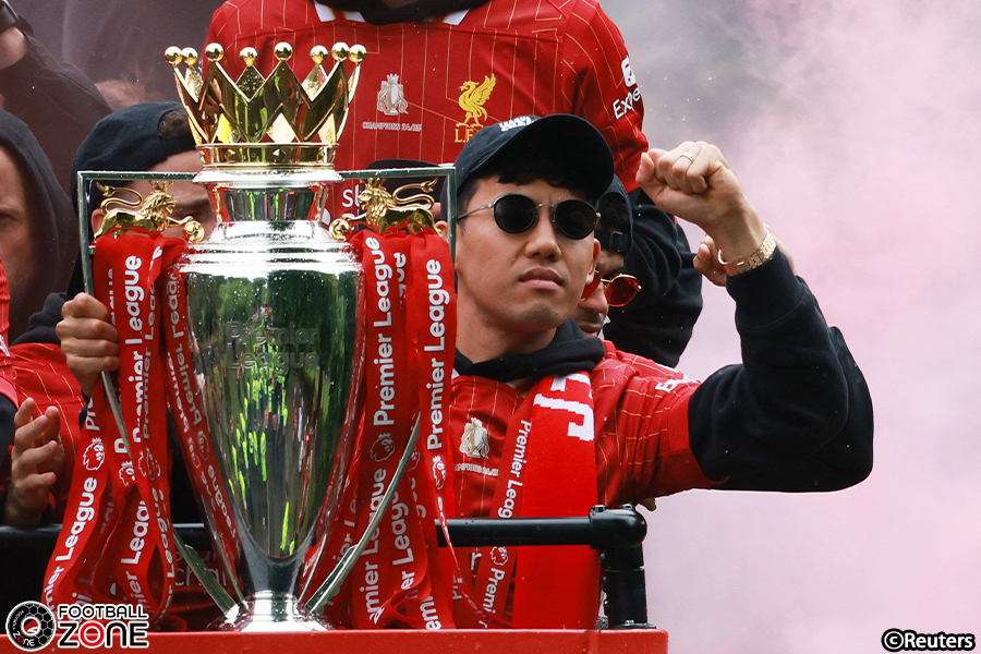 プレミアリーグ制覇のリバプール🔴 歓喜の優勝パレード🥳 遠藤航も