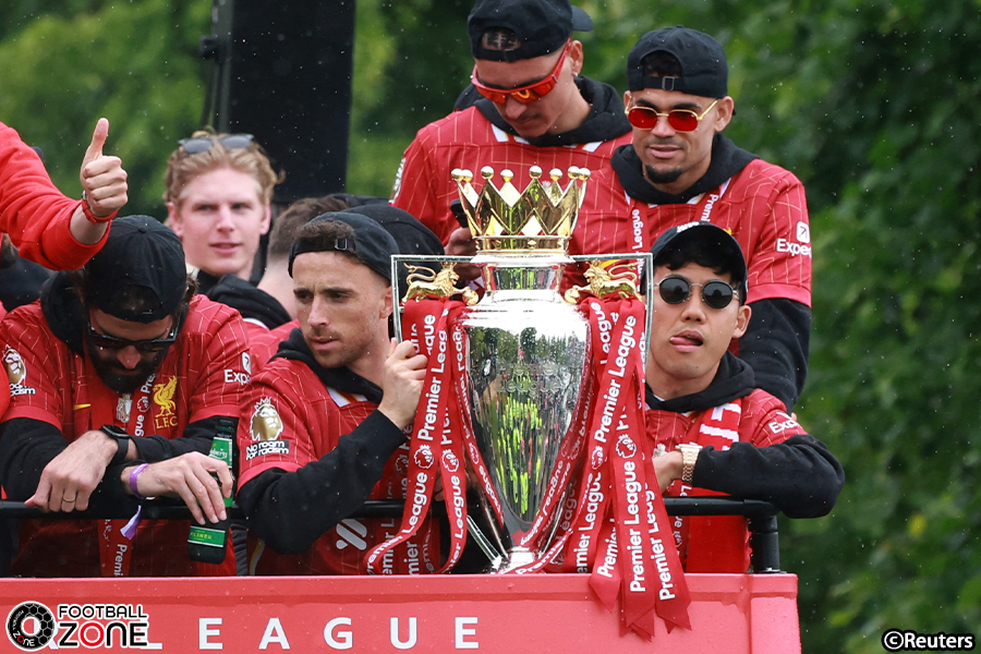 プレミアリーグ制覇のリバプール🔴 歓喜の優勝パレード🥳 遠藤航も