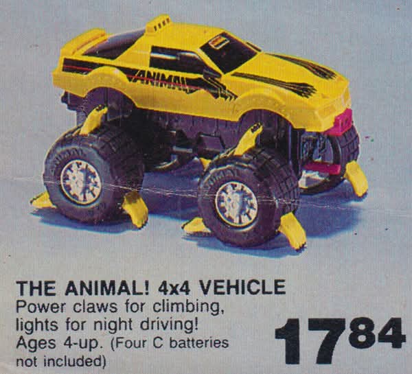 I remember having The Animal as a kid! Loved this truck.