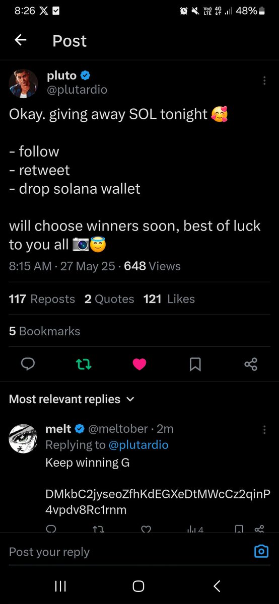 kenneth, ur reply guy 🚀 tweet media