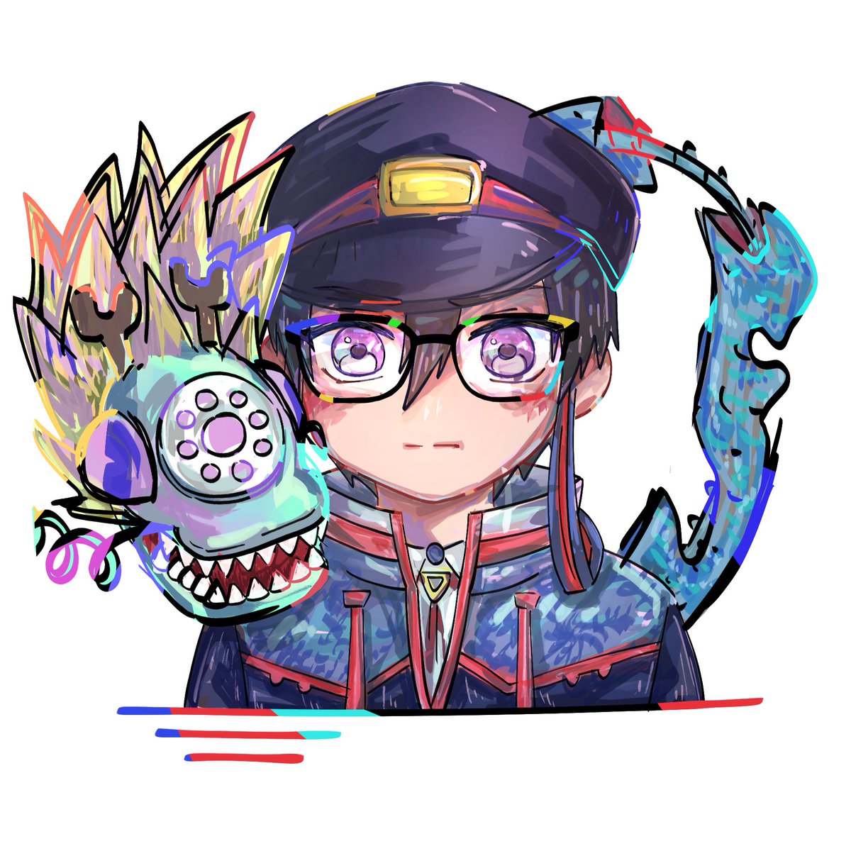 MuKa_0080's tweet photo. 描いていてとても楽しかったです。
＃なつめさんちの美術室 https://t.co/pcSP2GrZQE
