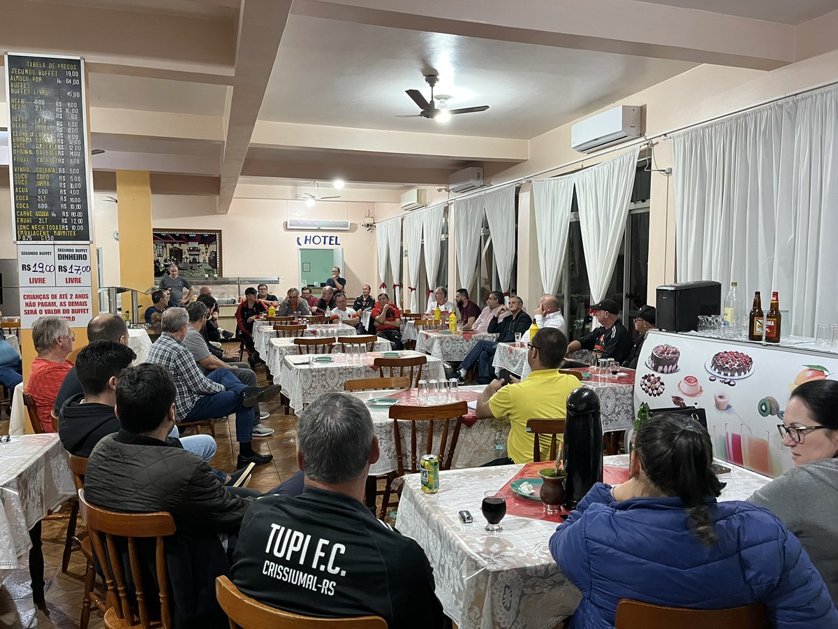 Clecioruver's tweet image. Guia Crissiumal - Reunião do Tupi não mostra avanços em relação ao futebol, mas sim para reorganização do clube guiacrissiumal.com.br/noticias/26-05…