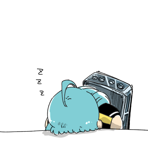 寝ちゃいそう… 
