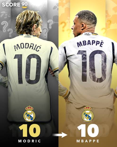 Real Madrid offered Mbappe the “number 10” to wear it after Modric Real Madrid offered Mbappe the “number 10” to wear it after Modric