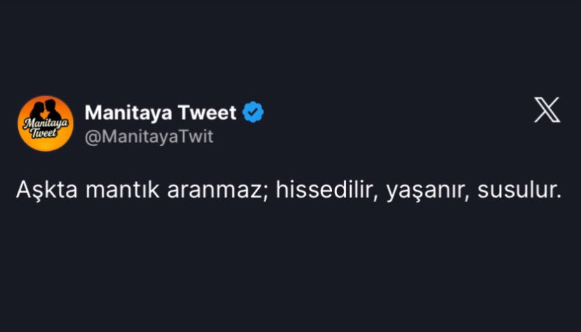 Aşkta mantık aranmaz.
