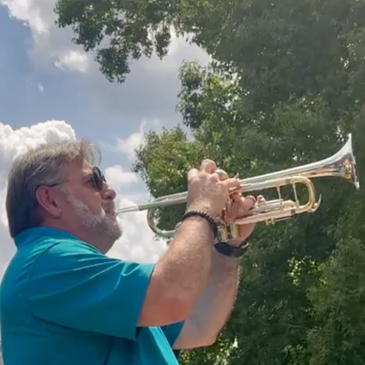 newsome's tweet photo. I am honored to have participated in Taps Across America once again this year. At 3 p.m., I played Taps across my neighborhood in South Georgia.
#TapsAcrossAmerica https://t.co/4jxgDaxBHj