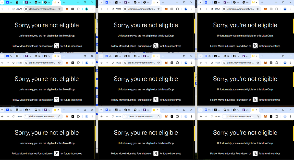 一大清早给我气笑了， 畜牲项目 <a href="/movementlabsxyz/">Movement</a>  。不准备给就一开始就说哈！