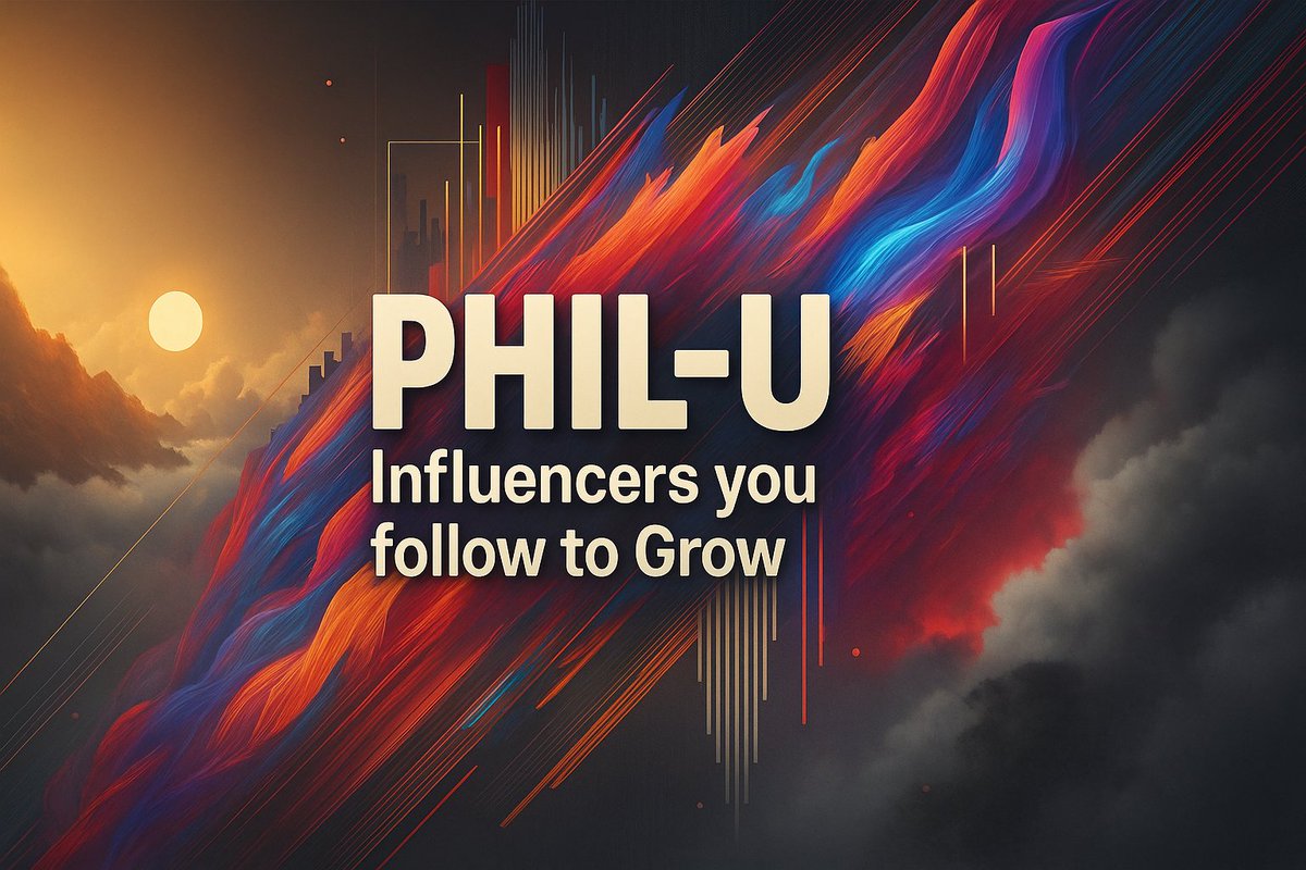 ⚛ 5 INFLUENCES TO KNOW 🎯 :
If you’re trying to ride the crypto waves 🌊, these names will keep you on course.
#influencer  #influencers 
🧵👇......