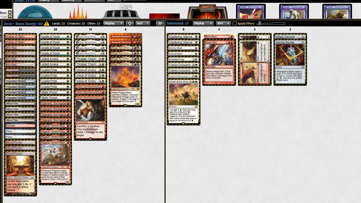 hermanomlg (@hermanomlg1) on Twitter photo Split the final of the Modern Challenge today. Playing with <a href="/MtgRastaf/">Guilherme π β Rastaf βπ§π»ββοΈ Merjam</a> Boros Energy list. Split the final of the Modern Challenge today. Playing with <a href="/MtgRastaf/">Guilherme π β Rastaf βπ§π»ββοΈ Merjam</a> Boros Energy list.