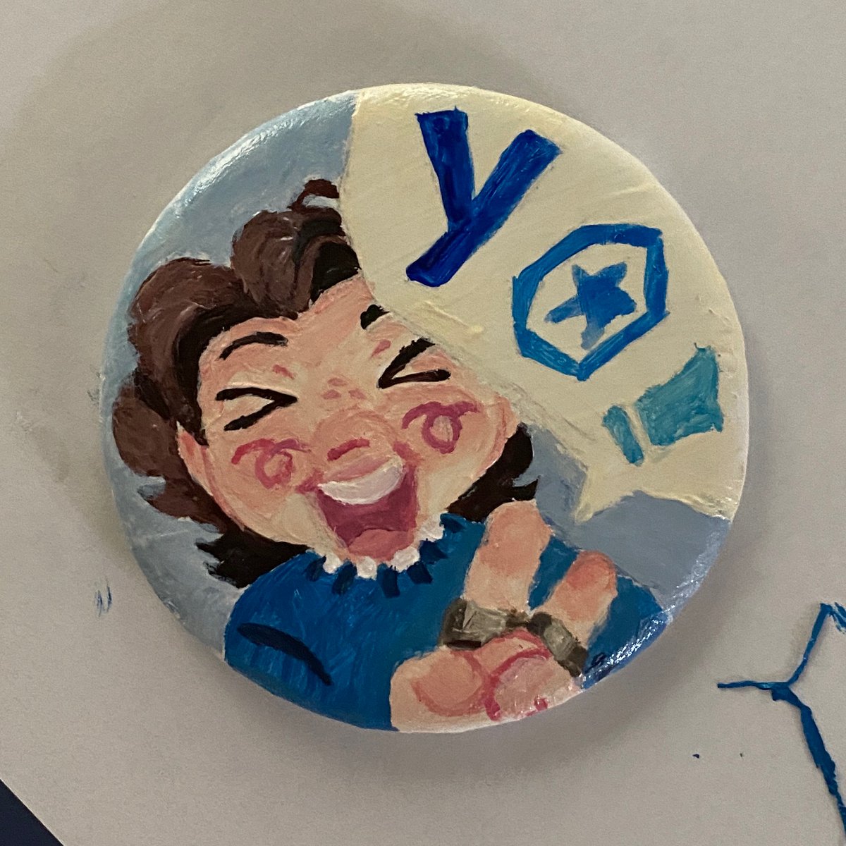 drawnbyneha's tweet image. tried to paint it LOL