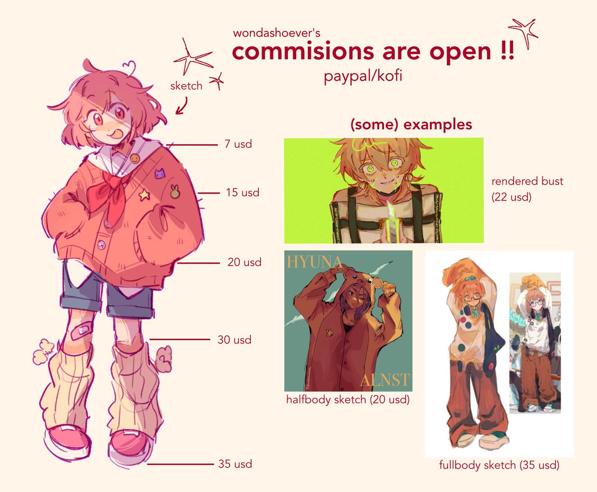 🐟C0MMS OPEN !!
slots 0/2 dm if interested
im in desperate need for student allowance😢it would be great if u can support me!! sharing this helps too🫶 please spend wisely