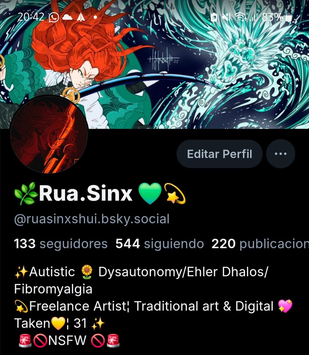 I slowly stop using X and I use 🦋🦋

Go to find me there ❤️
Linky bellow