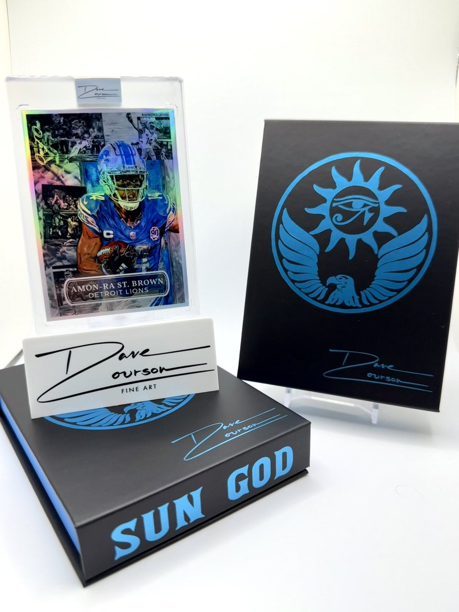 My custom Lions cards. So pumped with how these cards have turned out. <a href="/amonra_stbrown/">Amon-Ra</a> #Detroit #DetroitLions #OnePride #TradingCards #Memorabilia