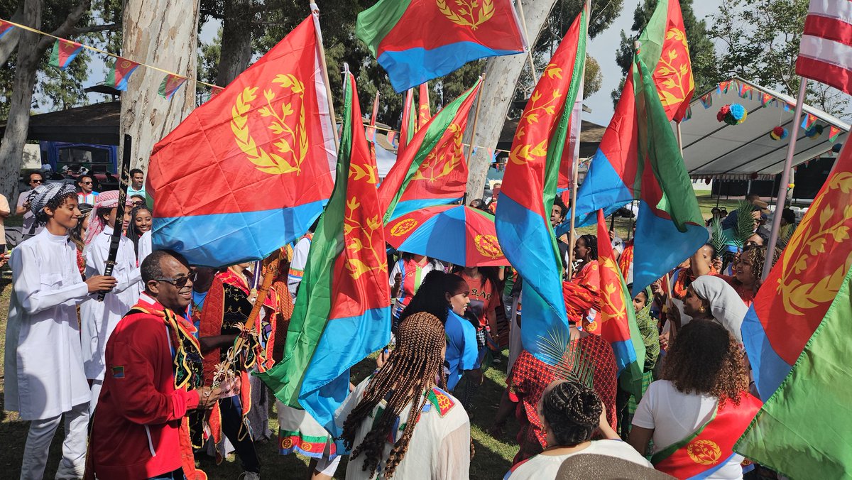 zerai_biniam's tweet photo. Happy Eritrean Independence. Yohana to my beautiful Etitreans from Los Angeles, CA USA https://t.co/8R4lOerEec