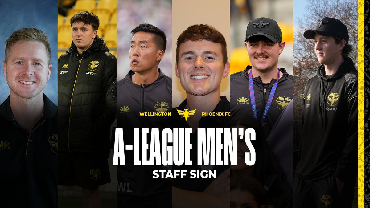 Men’s first team staff takes shape.

Matthew Hastings, Grayson Harwood and Sebastian Bayliss have come on board as the men’s operations manager, head physiotherapist and equipment manager/assistant analyst respectively, while Weijie Lim has signed on for a fifth season as the
