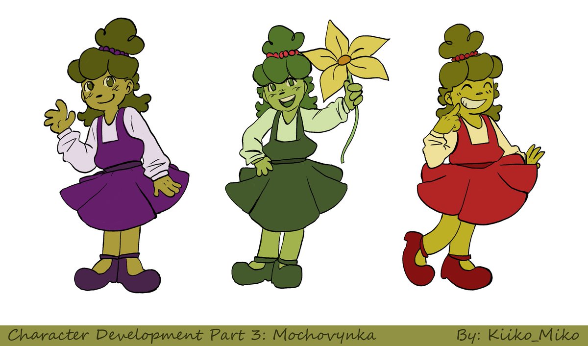 Kiiko_miko's tweet photo. Mochovynka/Mossy Color Search #Oc #TheMagicForest https://t.co/1zUJSHURQ1
