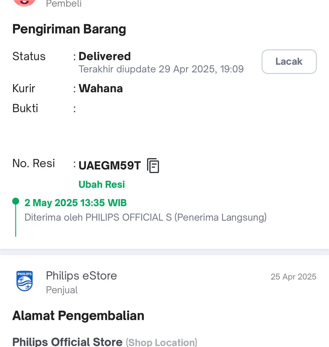 Beli cukuran listrik di tokped. Barang bermasalah dan retur. Udah sebulan beres retur tapi sampai sekarang ga jelas. Ditinggal sama Admin ga pernah nongol. Ini <a href="/TokopediaCare/">TokopediaCare</a> lagi layoff massal apa gimana?