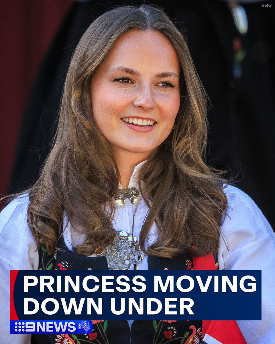 Norwegian royalty is coming to Australia! 👑

Princess Ingrid Alexandra, the future queen of Norway, is set to call Australia home for the next three years as she heads Down Under to study. #9News

FULL STORY: nine.social/XHH