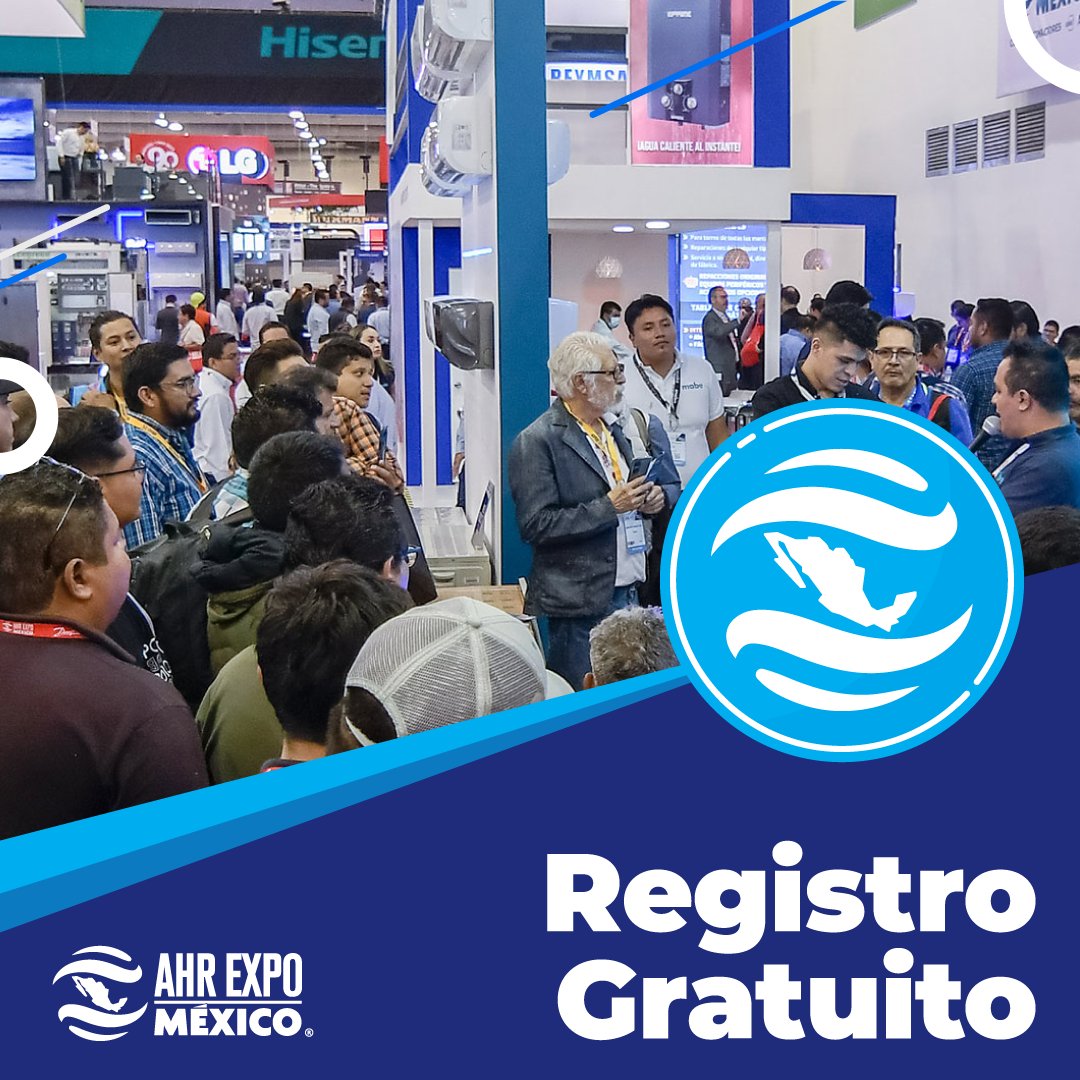 Refrinoticias's tweet photo. 🚨 AHR Expo México 2025 se acerca rápidamente 🚨
Del 23 al 25 de septiembre, Monterrey será el epicentro de la innovación HVACR en Latinoamérica.
🌐 Más de 27,000 m² de exhibición
🔹 550 expositores internacionales
👥 Más de 14,500 visitantes esperados
🎟️ Registro gratuito disponible aquí: https://t.co/gRxuEwJO5Q
¡Un evento que promete marcar un antes y un después en el sector!