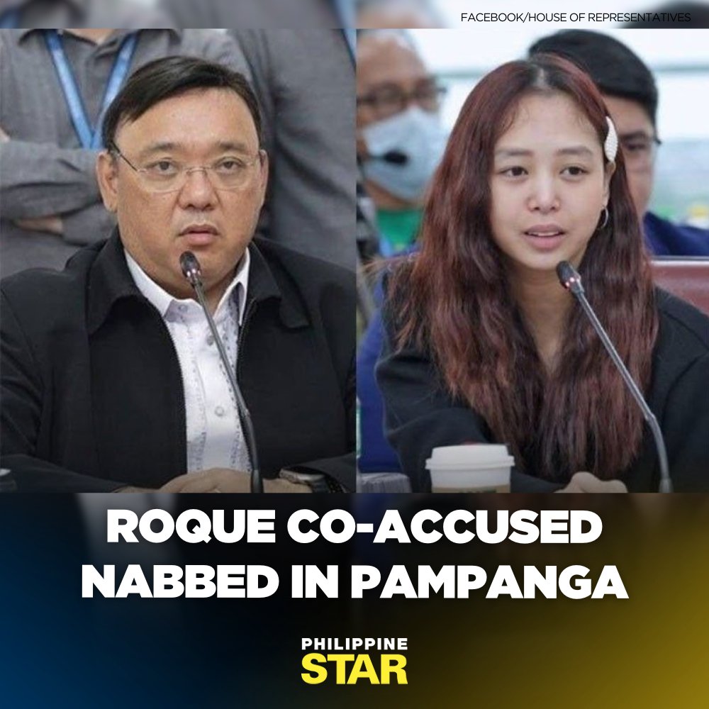 A co-accused in the case of former presidential spokesman Harry Roque and Cassandra Li Ong was arrested in Pampanga for his involvement in a human trafficking case, the Criminal Investigation and Detection Group announced. tinyl.co/3LaB