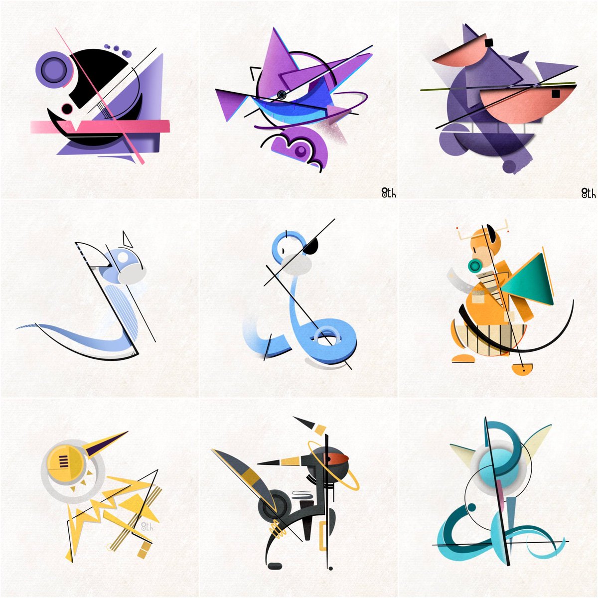 Artist <a href="/8thproject1/">𝟖𝐓𝐇 𝐏𝐑𝐎𝐉𝐄𝐂𝐓 🟧</a> just minted out a full set of surrealist takes on all 151 original Pokémon 

Amid crypto Twitter buzz, the floor’s risen to 0.33 ETH (up 17x from mint)